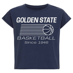 Golden State Warriors Sportiqe Women's Athletic Club Collection Alana Premium Cropped T-Shirt sale