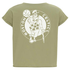 Boston Celtics Sportiqe Women's Athletic Club Collection Alana Premium Cropped T-Shirt