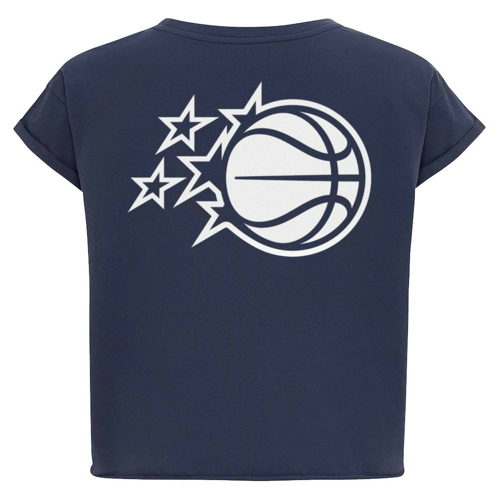 Orlando Magic Sportiqe Women's Athletic Club Collection Alana Premium Cropped T-Shirt