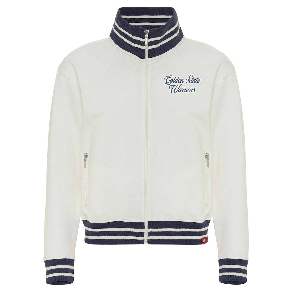 Golden State Warriors Sportiqe Women's Athletic Club Collection Sutton French Terry Full-Zip Jacket sale