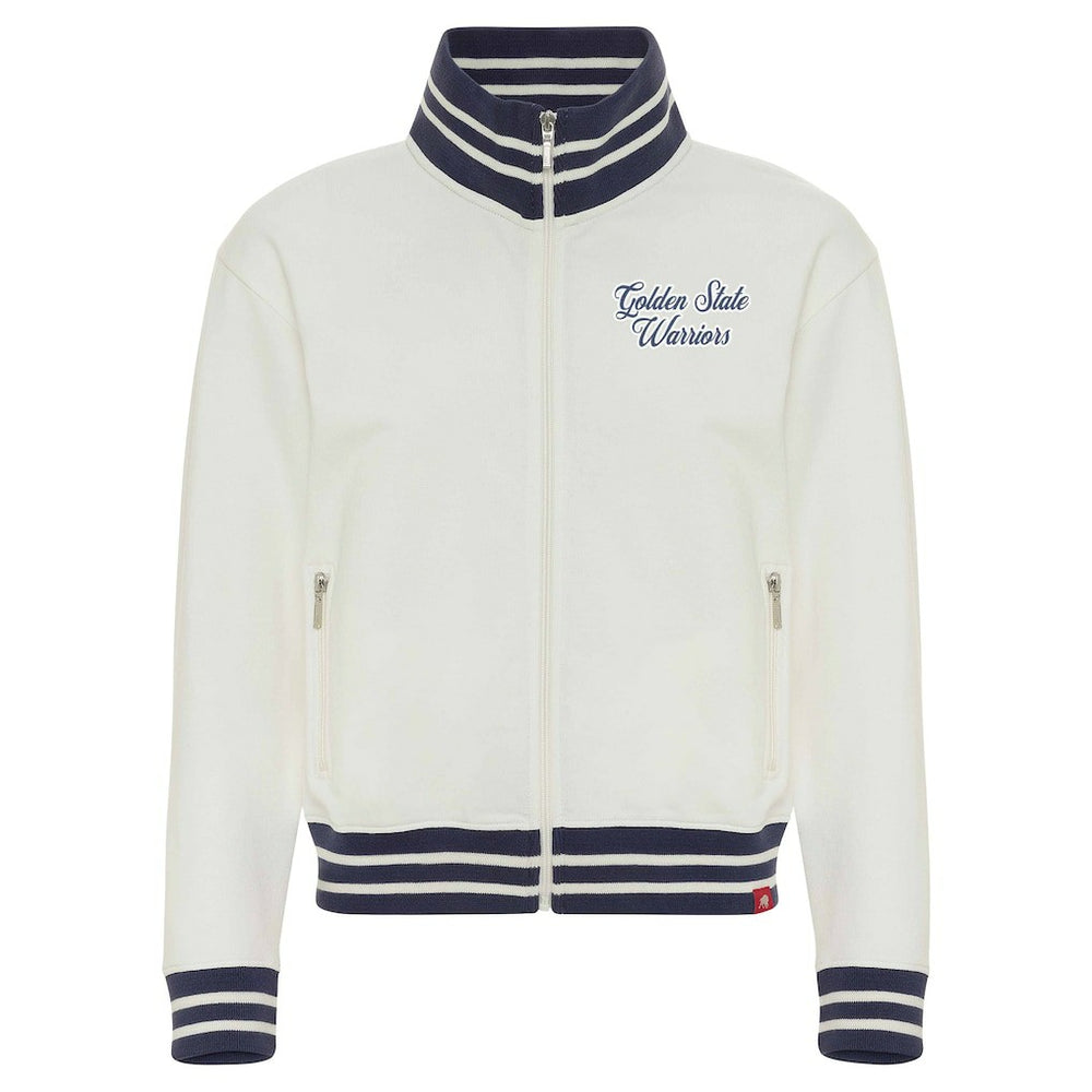 Golden State Warriors Sportiqe Women's Athletic Club Collection Sutton French Terry Full-Zip Jacket sale