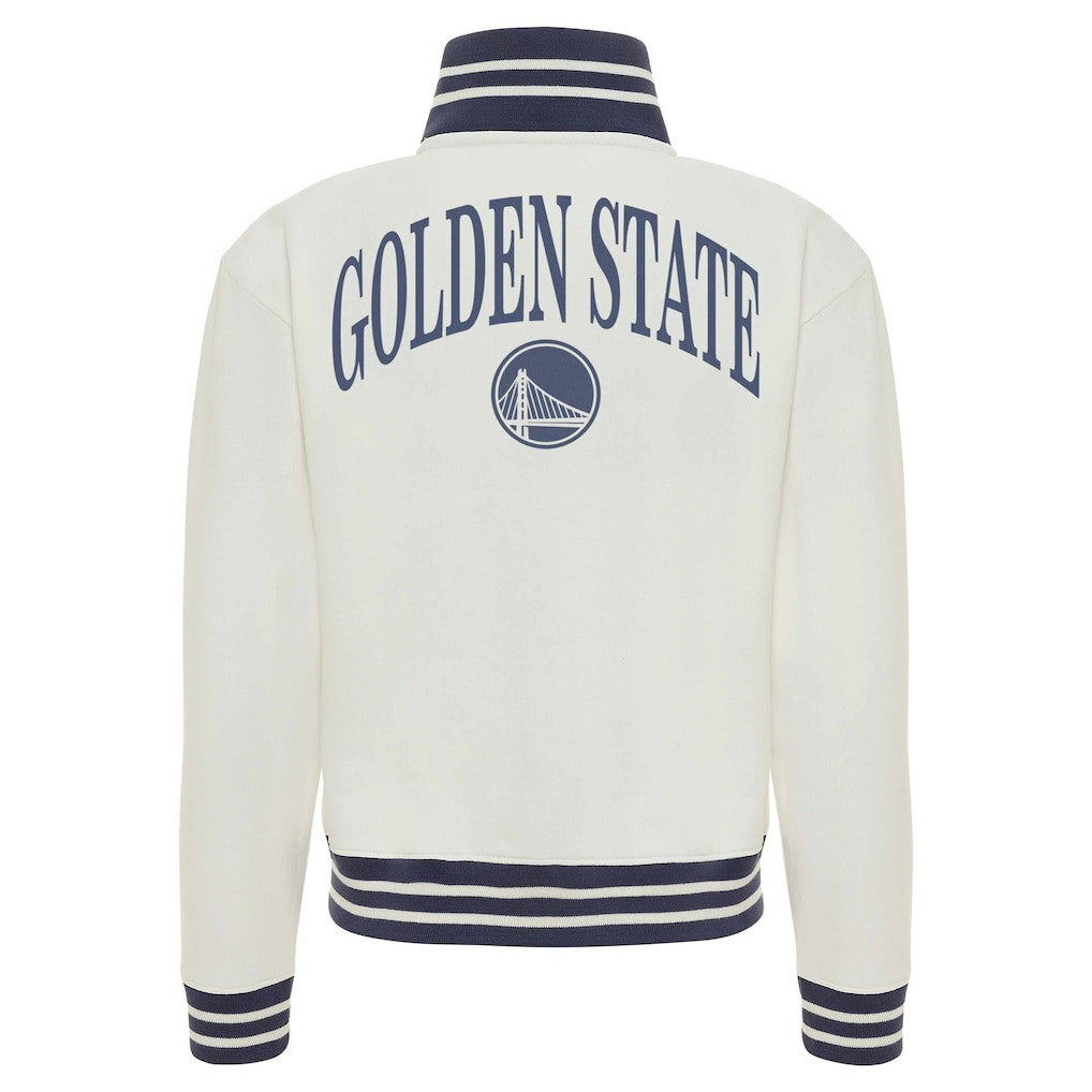 Golden State Warriors Sportiqe Women's Athletic Club Collection Sutton French Terry Full-Zip Jacket sale