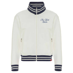 New York Knicks Sportiqe Women's Athletic Club Collection Sutton French Terry Full-Zip Jacket