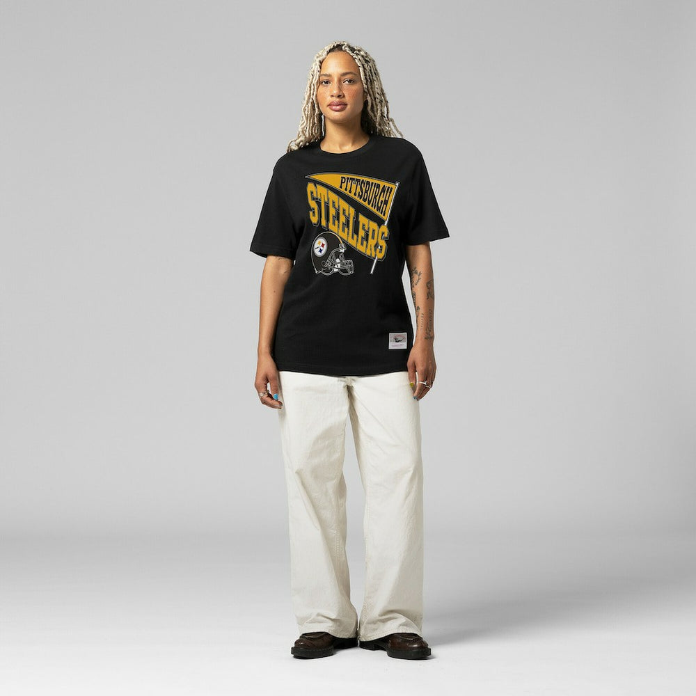 Women's Team Dynamic Boyfriend T-Shirt - Pittsburgh Steelers T-shirts