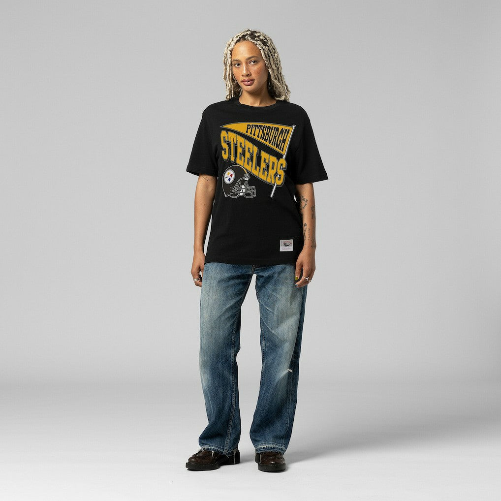 Women's Team Dynamic Boyfriend T-Shirt - Pittsburgh Steelers T-shirts