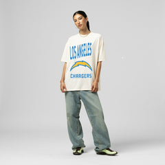 Women's Logo Rise Boyfriend T-Shirt - Los Angeles Chargers T-shirts