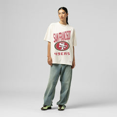 Women's Logo Rise Boyfriend T-Shirt - San Francisco 49ers T-shirts