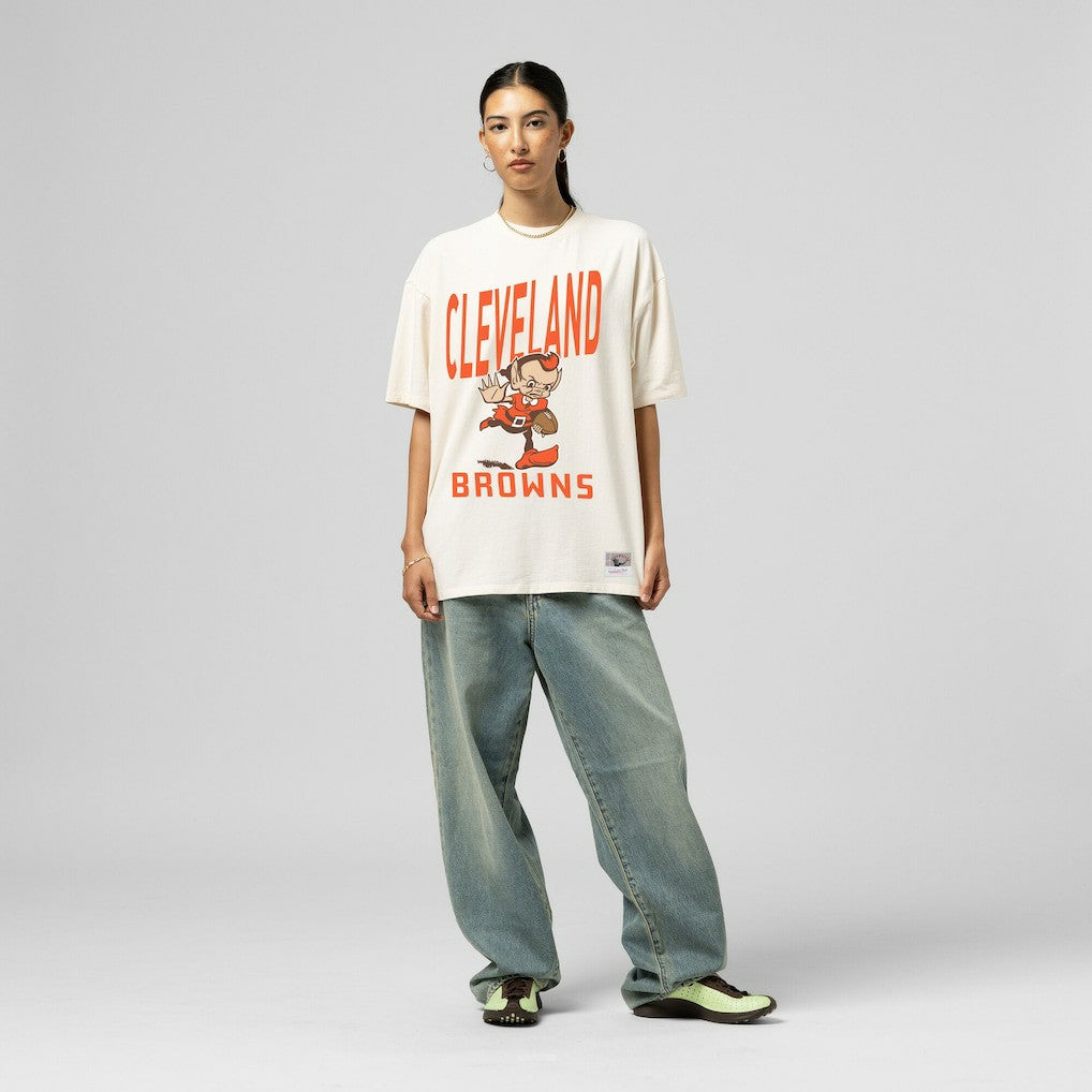 Women's Logo Rise Boyfriend T-Shirt - Cleveland Browns T-shirts