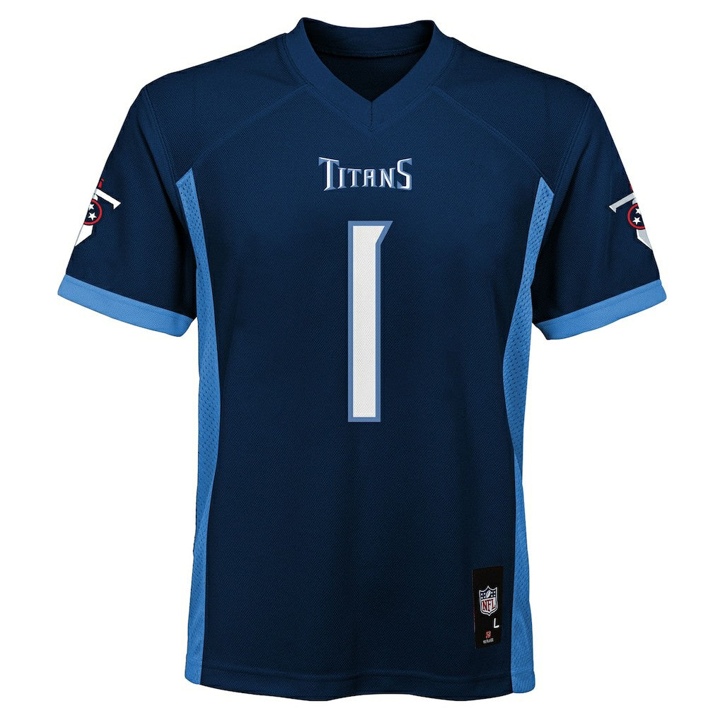 Cameron Ward  Youth Replica Player Jersey - Tennessee Titans Jerseys