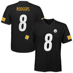 Aaron Rodgers  Outerstuff Youth Replica Player Jersey - Pittsburgh Steelers Jerseys