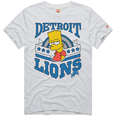 Homage x The Simpsons Unisex Tri-Blend T-Shirt - Detroit Lions T-shirts