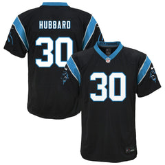 Chuba Hubbard  Youth Team Game Jersey - Carolina Panthers Jerseys