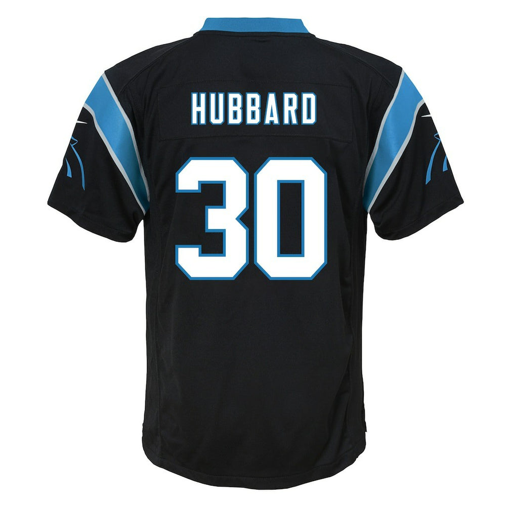 Chuba Hubbard  Youth Team Game Jersey - Carolina Panthers Jerseys