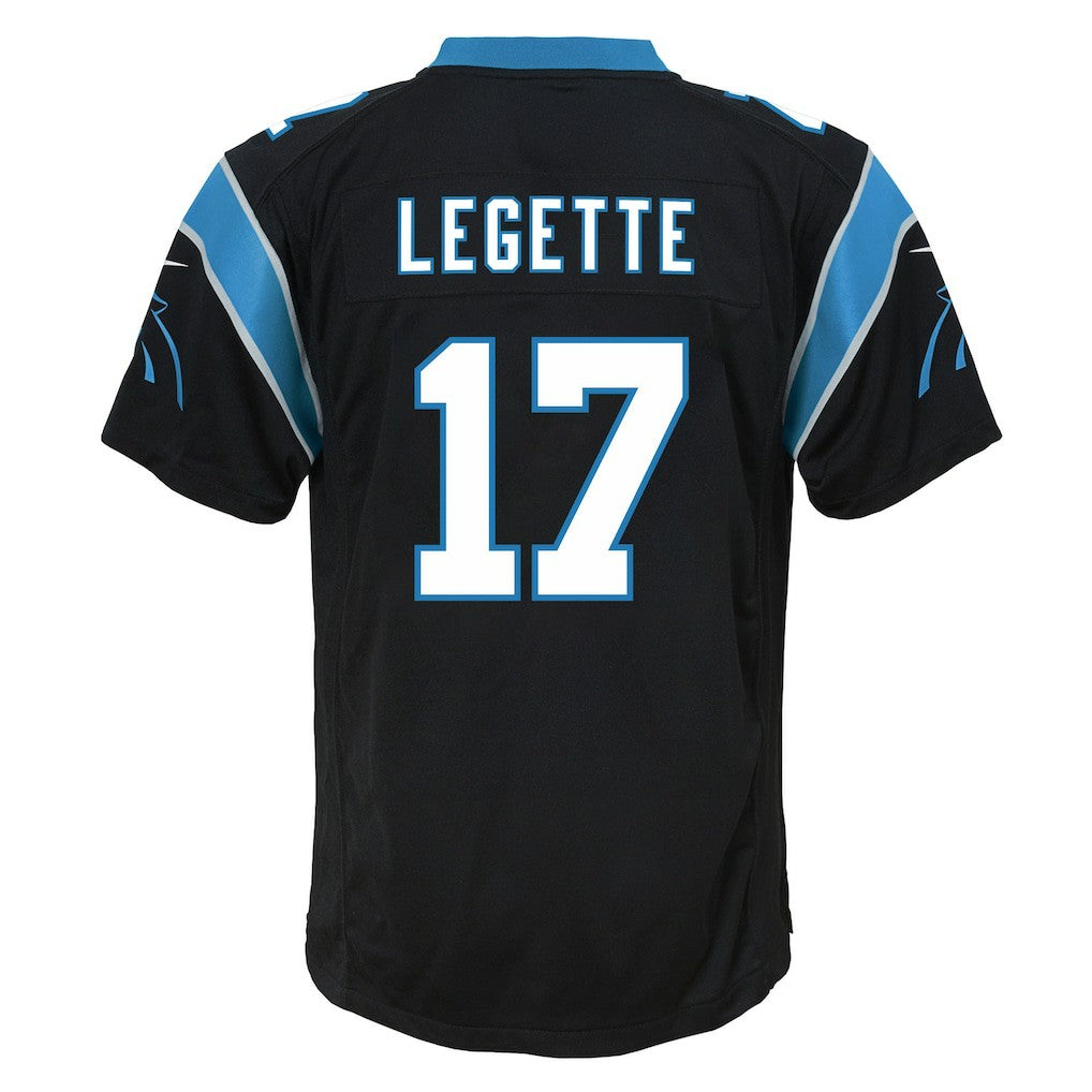 Xavier Legette  Youth Team Game Jersey - Carolina Panthers Jerseys