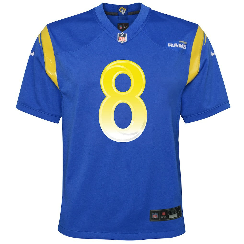 Jared Verse  Youth Team Game Jersey - Los Angeles Rams Jerseys