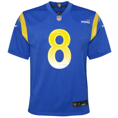 Jared Verse  Youth Team Game Jersey - Los Angeles Rams Jerseys