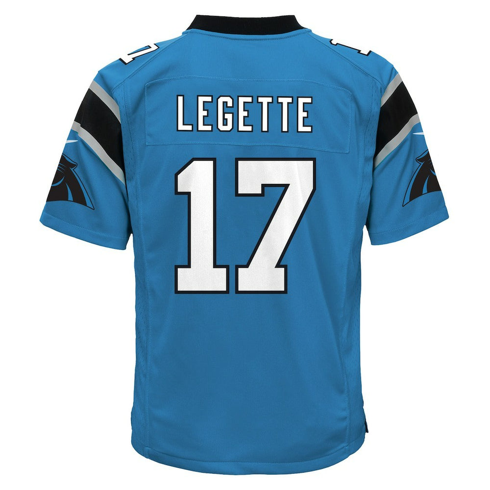 Xavier Legette  Youth Alternate Game Jersey - Carolina Panthers Jerseys