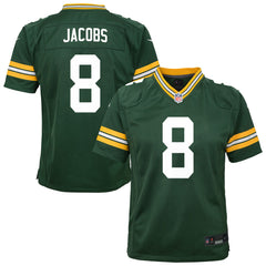 Josh Jacobs  Youth Team Game Jersey - Green Bay Packers Jerseys