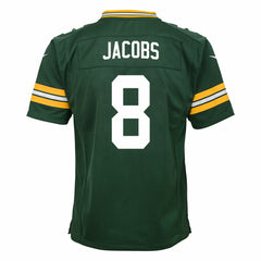 Josh Jacobs  Youth Team Game Jersey - Green Bay Packers Jerseys