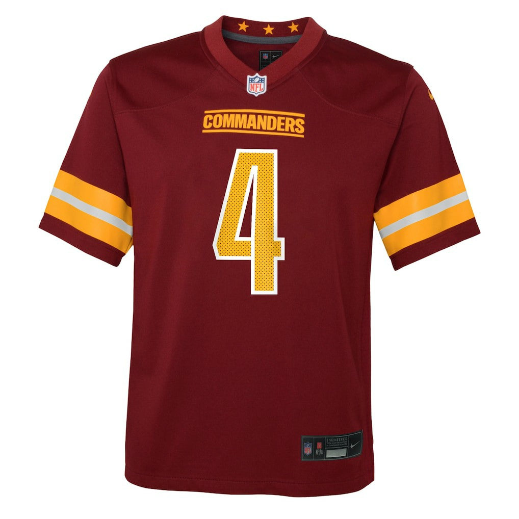 Frankie Luvu  Youth Team Game Jersey - Washington Commanders Jerseys