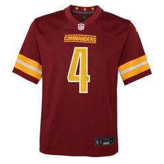 Frankie Luvu  Youth Team Game Jersey - Washington Commanders Jerseys