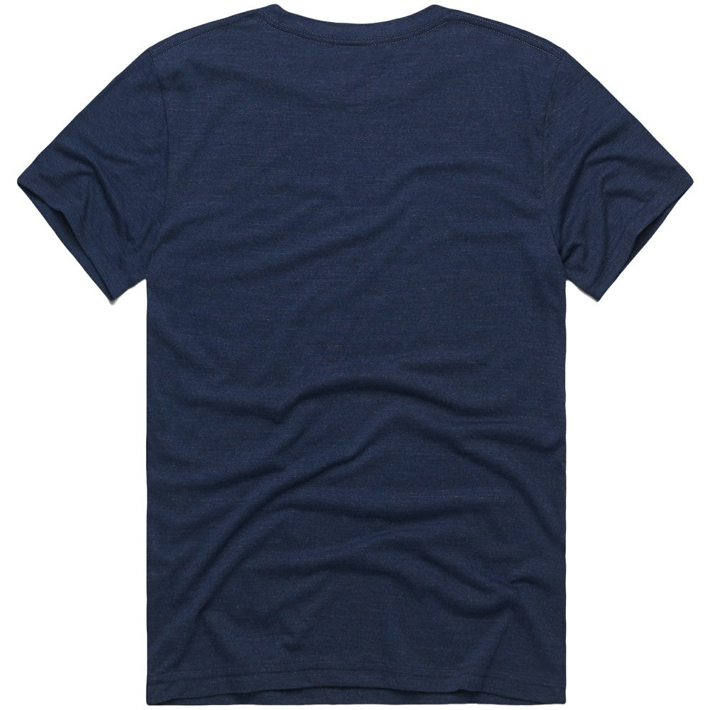 Navy Milwaukee Brewers Homage Hyper Local Refresh Tri-Blend T-Shirt