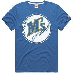 Royal Seattle Mariners Homage Hyper Local Refresh T-Shirt
