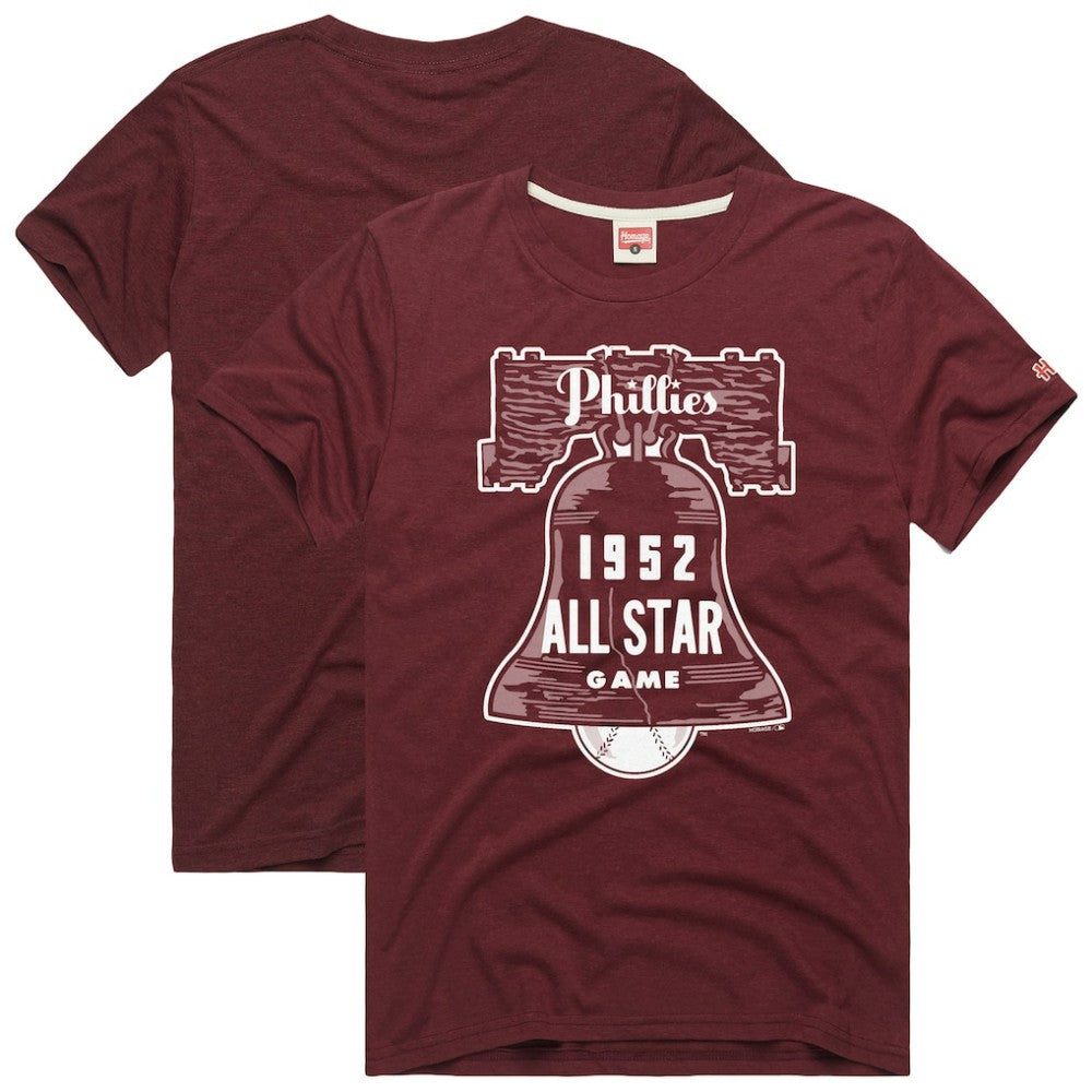 Wine Philadelphia Phillies Homage Hyper Local Refresh T-Shirt