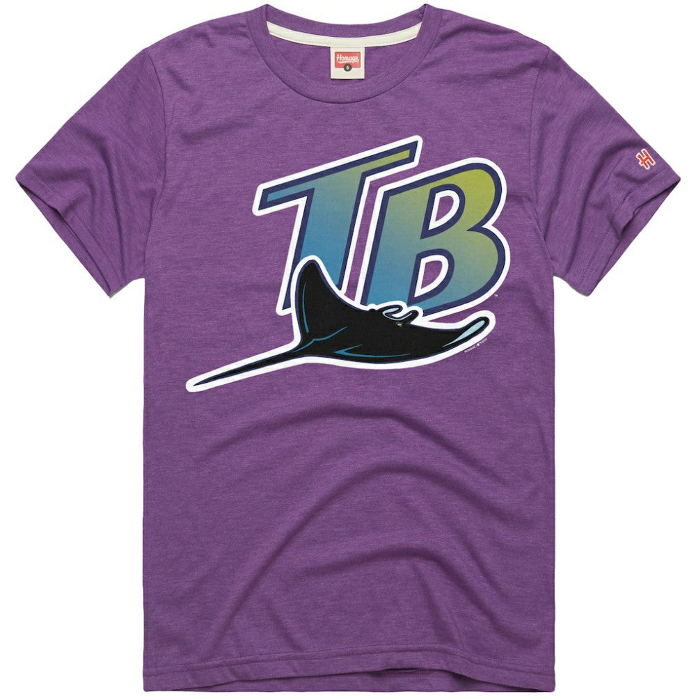 Purple Tampa Bay Rays Homage Hyper Local Refresh T-Shirt