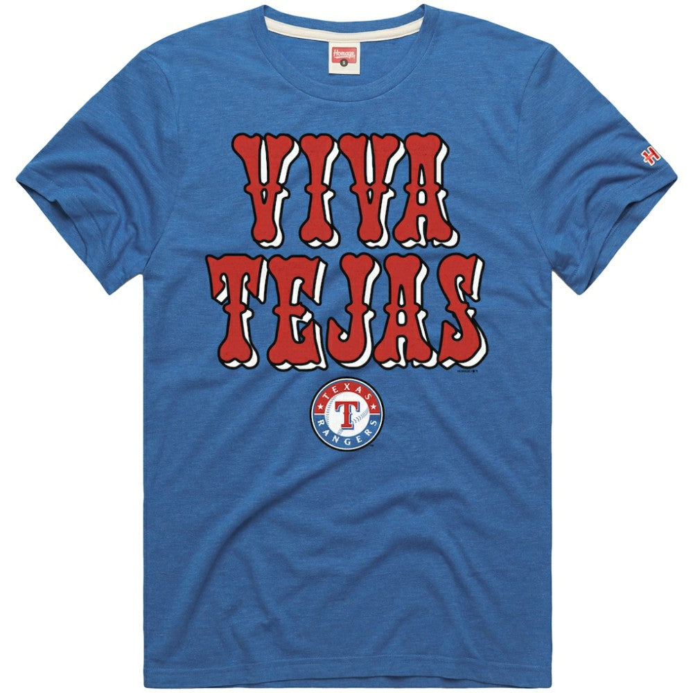 Royal Texas Rangers Homage Hyper Local Refresh T-Shirt