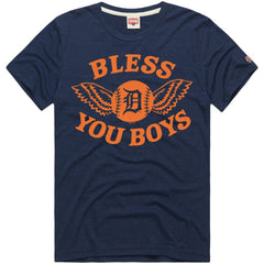 Navy Detroit Tigers Homage Hyper Local Refresh Tri-Blend T-Shirt