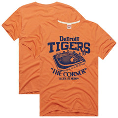 Orange Detroit Tigers Homage Hyper Local Refresh Tri-Blend T-Shirt