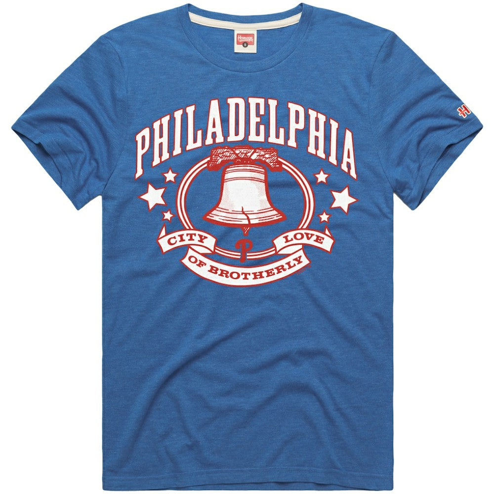 Royal Philadelphia Phillies Homage Hyper Local Refresh T-Shirt