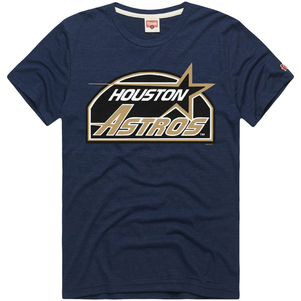 Navy Houston Astros Homage Hyper Local Refresh T-Shirt