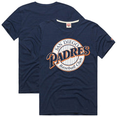 Navy San Diego Padres Homage Hyper Local Refresh Tri-Blend T-Shirt