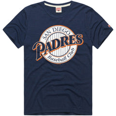 Navy San Diego Padres Homage Hyper Local Refresh Tri-Blend T-Shirt