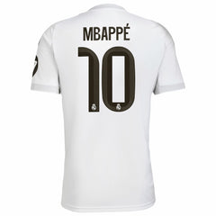 Kylian Mbappé Real Madrid 2025/26 Home Replica Player Jersey