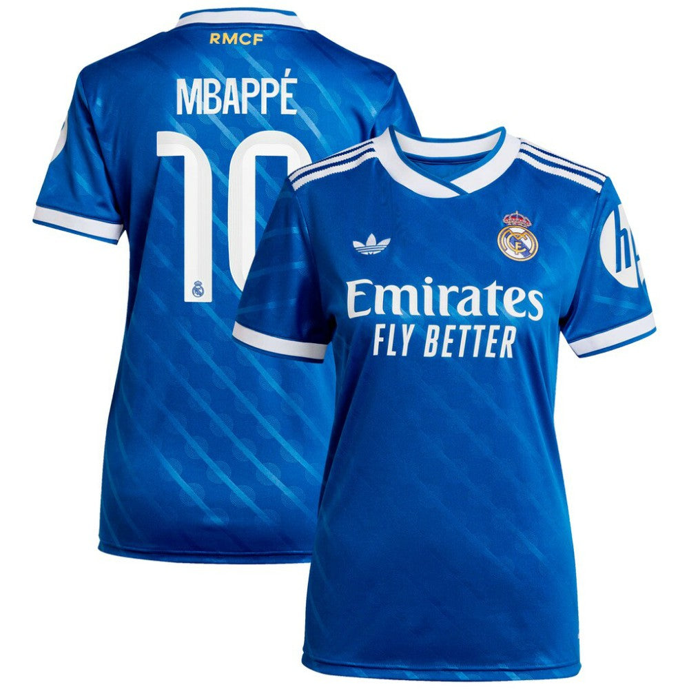 Kylian Mbappé Real Madrid Women's 2025/26 Third Replica Player Jersey