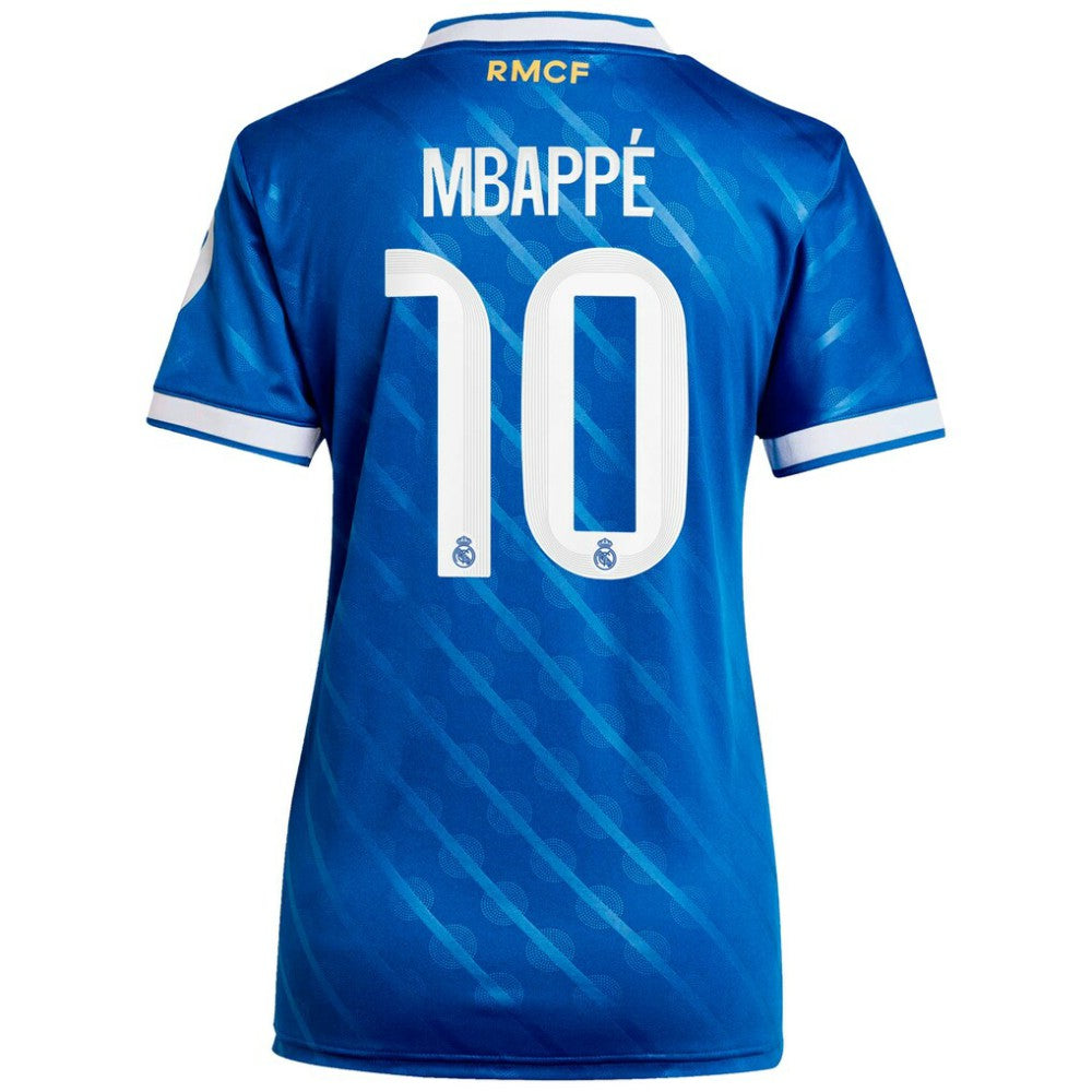 Kylian Mbappé Real Madrid Women's 2025/26 Third Replica Player Jersey