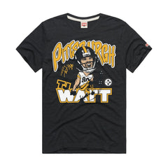 T.J. Watt  Homage Unisex Caricature Player Graphic Tri-Blend T-Shirt - Pittsburgh Steelers T-shirts