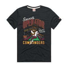 Jayden Daniels  Homage Unisex Caricature Player Graphic Tri-Blend T-Shirt - Washington Commanders T-shirts