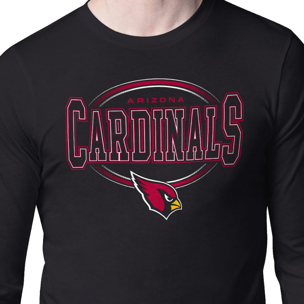 Starter Team Track Graphic Long Sleeve T-Shirt - Arizona Cardinals T-shirts