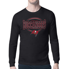 Starter Team Track Graphic Long Sleeve T-Shirt - Tampa Bay Buccaneers T-shirts