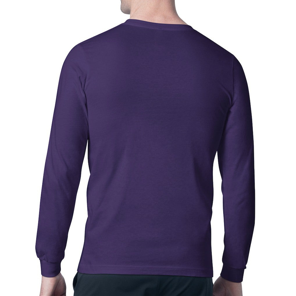 Starter Team Track Graphic Long Sleeve T-Shirt - Minnesota Vikings T-shirts