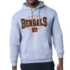 Starter Team Track Graphic Pullover Hoodie - Cincinnati Bengals Hoodies
