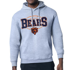 Starter Team Track Graphic Pullover Hoodie - Chicago Bears Hoodies