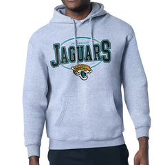 Starter Team Track Graphic Pullover Hoodie - Jacksonville Jaguars Hoodies