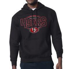 Starter Team Track Graphic Pullover Hoodie - San Francisco 49ers Hoodies