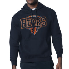 Starter Team Track Graphic Pullover Hoodie - Chicago Bears Hoodies