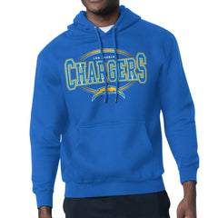 Starter Team Track Graphic Pullover Hoodie - Los Angeles Chargers Hoodies